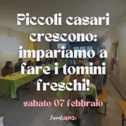 2026.02.07 | Piccoli casari crescono: impariamo a fare i tomini freschi |