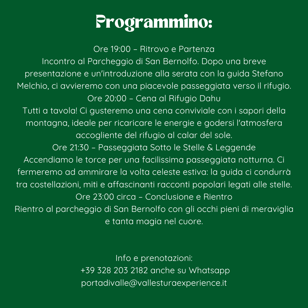 2026.08.19 | Mercoledì stellato al Rifugio Dahu - immagine 2