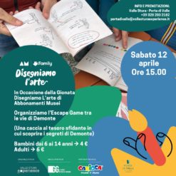 Disegniamo l'arte: Escape Game a Demonte