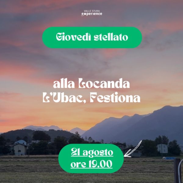 2025.08.21 | Giovedì Stellato