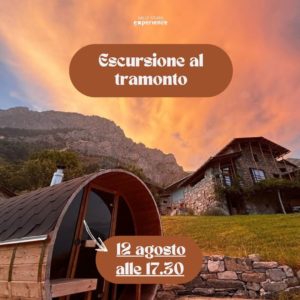2025.08.12 | Escursione al tramonto con apericena