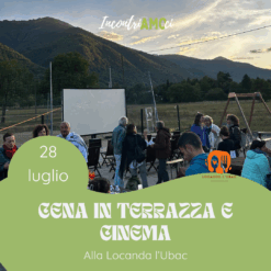 2026.07.28 | Cena in terrazza + Cinema