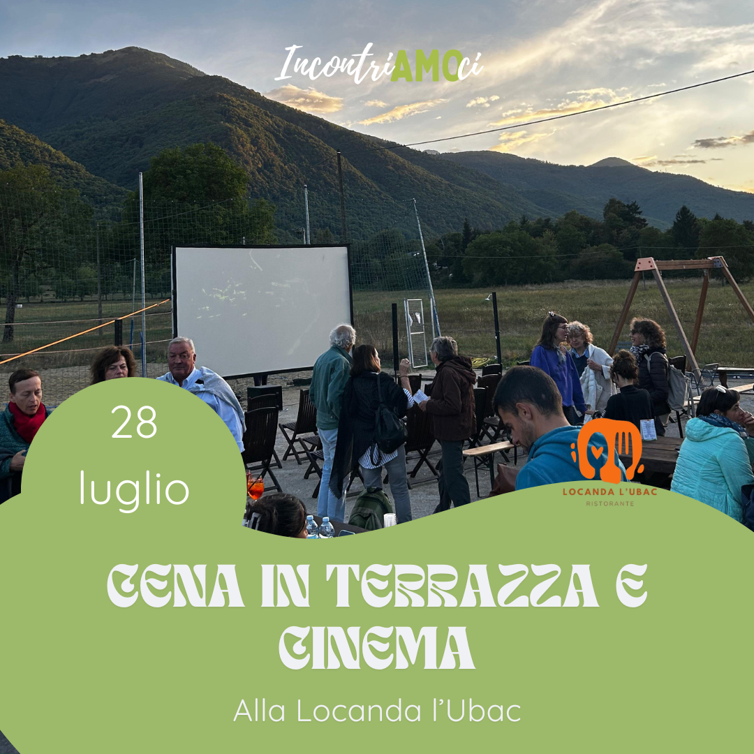 2026.07.28 | Cena in terrazza + Cinema
